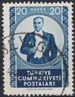 Türkei Turkey Turquie - Kemal Atatürk  (MiNr: 1325) 1952 - Gest Used Obl - Usati