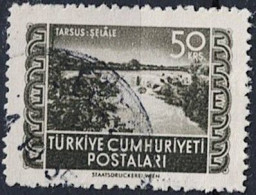 Türkei Turkey Turquie - Wasserfall Bei Tarsus (MiNr: 1328) 1952 - Gest Used Obl - Gebruikt