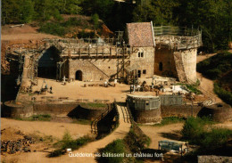 CPM Guédelon Ils Bâtissent Un Château Fort - Treigny