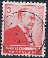 Türkei Turkey Turquie - Atatürk (MiNr: 1466) 1955 - Gest Used Obl - Gebruikt