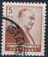 Türkei Turkey Turquie - Atatürk (MiNr: 1467) 1955 - Gest Used Obl - Oblitérés