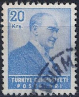 Türkei Turkey Turquie - Atatürk (MiNr: 1471) 1955 - Gest Used Obl - Usati