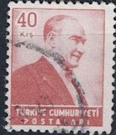 Türkei Turkey Turquie - Atatürk (MiNr: 1474) 1955 - Gest Used Obl - Usados