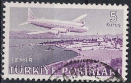 Türkei Turkey Turquie - Flugzeug Douglas DC 6 (MiNr: 1225) 1949 - Gest Used Obl - Gebraucht