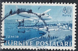 Türkei Turkey Turquie - Flugzeug Douglas DC 6 (MiNr: 1228) 1949 - Gest Used Obl - Gebraucht