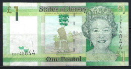 Jersey 2010-2018 Signature: Ian Black 1 Pound Banknote P-32a De La Rue, London Circulated + FREE GIFT - Jersey