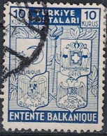 Türkei Turkey Turquie - Balkanentente (MiNr: 1077) 1940 - Gest Used Obl - Usados