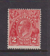 AUSTRALIA - 1926-30 George V 2d Watermark Multiple Crown Over A  Hinged Mint - Nuevos