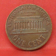 1 Cent 1972 - TTB - Pièce De Monnaie Etats-Unis - Article N°5717 - 1959-…: Lincoln, Memorial Reverse