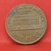 1 Cent 1972 D - TB - Pièce De Monnaie Etats-Unis - Article N°5718 - 1959-…: Lincoln, Memorial Reverse