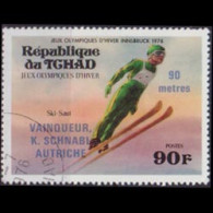 CHAD 1976 - Scott# 312 W.Olympic Winner 90f Used - Tchad (1960-...)