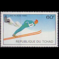 CHAD 1979 - Scott# 383 W.Olympics 60f MNH - Tchad (1960-...)