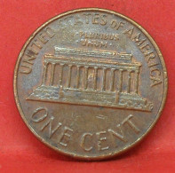 1 Cent 1976 - TB - Pièce De Monnaie Etats-Unis - Article N°5738 - 1959-…: Lincoln, Memorial Reverse