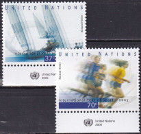 UNO NEW YORK 2005 Mi-Nr. 984/85 ** MNH - Nuevos