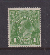 AUSTRALIA - 1926-30 George V 1d Watermark Multiple Crown Over A Perf 131/2x121/2 Die II  Hinged Mint - Ungebraucht