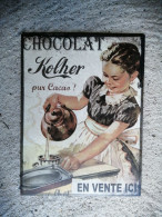 UNE PLAQUE EN METAL CHOCOLAT KOLHER - Chocolade