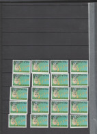 Italia Rep. 1990 - "Varietà. MKS Giorgi." Blocco Do 20 Stamps** 4 Al Posto Del Secondo 1 Del Millesimo 1871 - Varietà E Curiosità