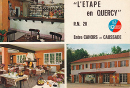 MONTPEZAT DU QUERCY . L ETAPE EN QUERCY . HOTEL RESTAURANT BAR TABAC - Montpezat De Quercy