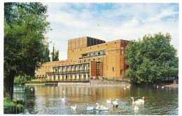 CPSM  9 X 14  Grande Bretagne Angleterre (122) STRATFORD-UPON-AVON Royal Shakespeare Theatre Cygnes - Stratford Upon Avon