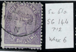 Aa5621b - Australia QUEENSLAND - STAMP - SG # 144  Watermark 6  - USED - Used Stamps