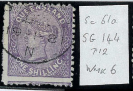 Aa5621b - Australia QUEENSLAND - STAMP - SG # 144  Watermark 6  - USED - Gebruikt