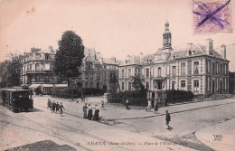 Chatou - Tramway - Place De L'Hotel De Ville  - CPA°J - Chatou