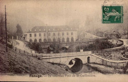 RENAGE   ( ISERE )    LE NOUVEAU PONT DE LA GUILLONIERE - Renage