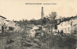 Bainville Aux Miroirs * Les Ruines Du Château * Bombardement * Ww1 Guerre 1914 1918 - Autres & Non Classés