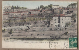 CPA 84 - BONNIEUX - Les Barri Et La Maison Rigord - TB PLAN Façades Maisons Quartier Du Village - Bonnieux