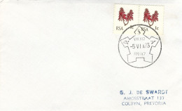 RSA South Africa 1973 Field Post Office 117 FPO VPK Castle Type Datestamp Cover - Brieven En Documenten