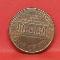 1 Cent 2002 - TB - Pièce De Monnaie Etats-Unis - Article N°5869 - 1959-…: Lincoln, Memorial Reverse