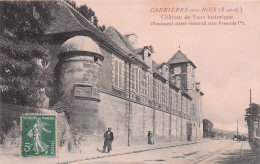 Carrieres Sous Bois - Chateau De Vaux Historique  - CPSM°J - Altri & Non Classificati