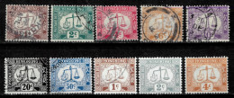 Hong Kong 1937/65 Postage Dues / Porto Issues  VF Used/MNH - Gebraucht