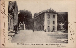 RENAGE  ( ISERE )    USINE MONTESSUY . LA COUR INTERIEURE - Renage