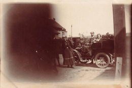 Riva Bella * 1903 * Automobile Ancienne Voiture Auto * Un Coin De La Ville * Photo Ancienne 9x6.4cm - Riva Bella