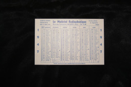 Le Matériel Radiophonique (Bourg/dpt Ain) 1947 - Petit Format : 1941-60