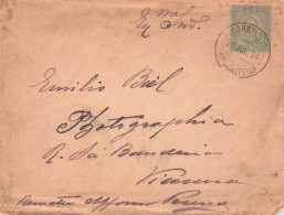 PORTUGAL - Envelope 25 REIS (1896) Mi U3 / *1003 - Interi Postali