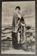 CPA 29 SAINT POL DE LEON - RARE - Jeune Femme De Saint Pol Et Roscoff - Edit. V. J. 244 - Réf Q 236 - Saint-Pol-de-Léon