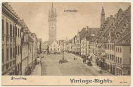 Straubing / Germany: Ludwigsplatz (Vintage PC 1900s) - Straubing