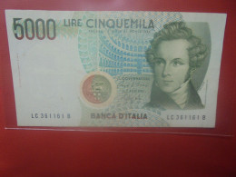 ITALIE 5000 LIRE 1985 Signature "b" Circuler - 5.000 Lire