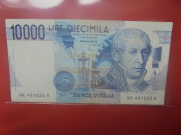 ITALIE 10.000 LIRE 1984 Signature "d" Circuler - 10000 Liras