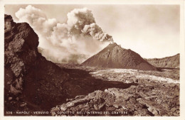 ITALIE - NAPOLI - VESUVIO - IL CONETTO NELL'INTERNO DEL CRATERE - Carte Postale Ancienne - Napoli (Neapel)