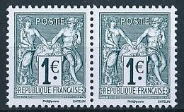 France 2016 - 5094-5095 Paire Du Bloc Feuillet Salon D'Automne Type Sage - Neuf - Ungebraucht