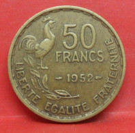 50 Francs Guiraud 1952 - TTB - Pièce Monnaie France - Article N°1006 - 50 Francs