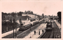 SAINT-ANDRE-le-GAZ (Isère) - La Gare - Trains - Ecrit (2 Scans) - Saint-André-le-Gaz