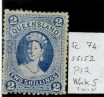 Aa5622a - Australia QUEENSLAND - STAMP - SG # 152 Watermark 5  - USED - Used Stamps