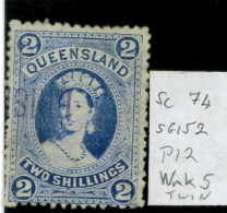 Aa5622a - Australia QUEENSLAND - STAMP - SG # 152 Watermark 5  - USED - Gebruikt