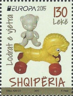 Albania Albanie 2015 Europa CEPT Old Toys Stamp Mint - Marionetas