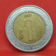 1 Peso 1997 - TB - Pièce De Monnaie Mexique - Article N°6030 - Mexique