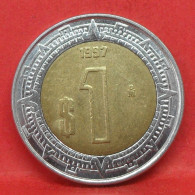 1 Peso 1997 - SUP - Pièce De Monnaie Mexique - Article N°6031 - Mexique
